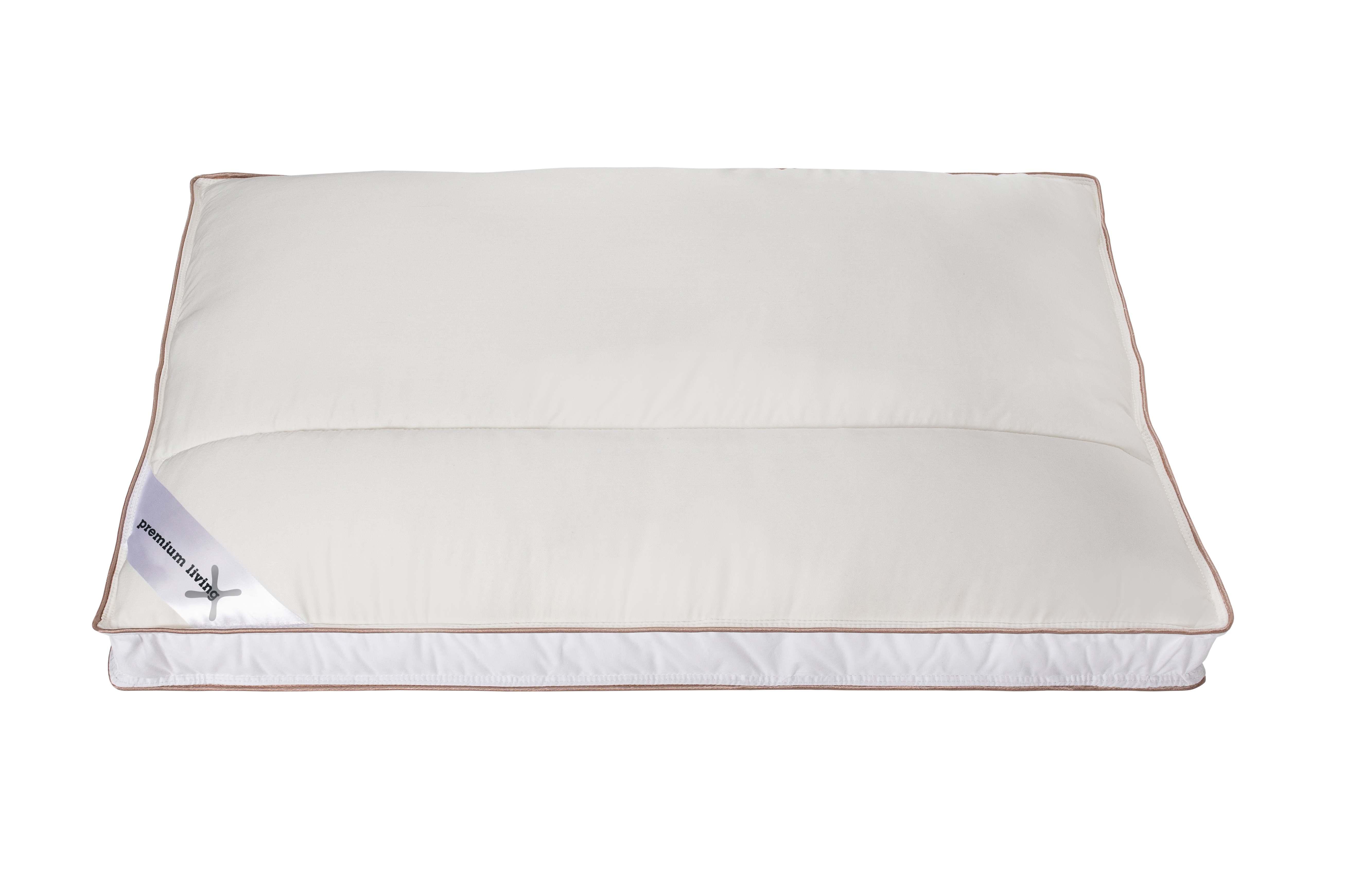 Jastuk Anatomski Green Future Bambus 60x80cm - bijela, Basics, tekstil (60/80cm)