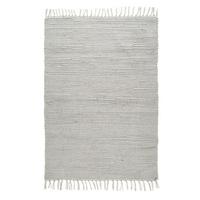 Fleckerlteppich Julia in Grau ca. 60x90cm - Grau, Romantik / Landhaus, Textil (60/90cm) - Modern Living