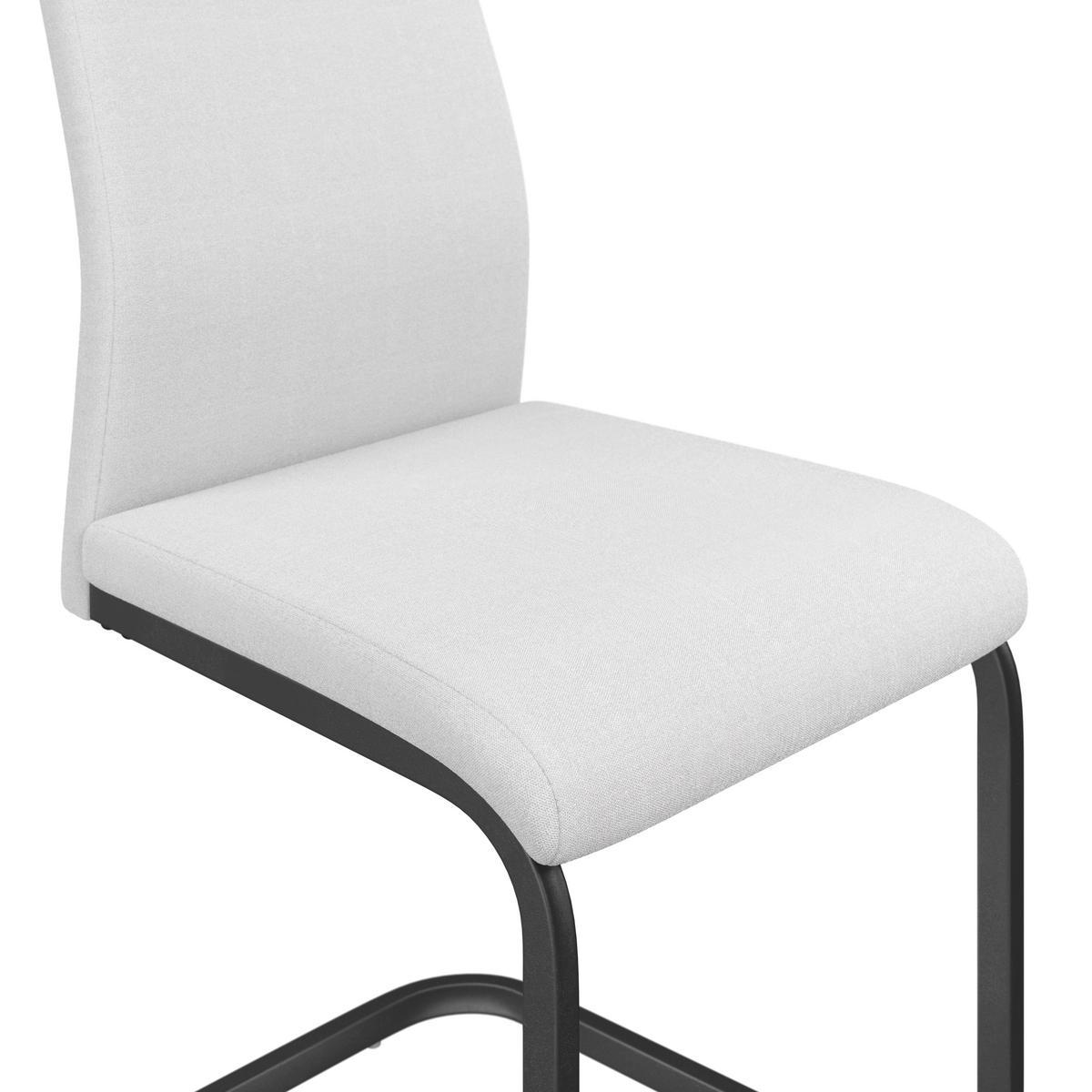 Nihajni Stol Maya - črna/bež, Trend, kovina/tekstil (58/98/43cm)