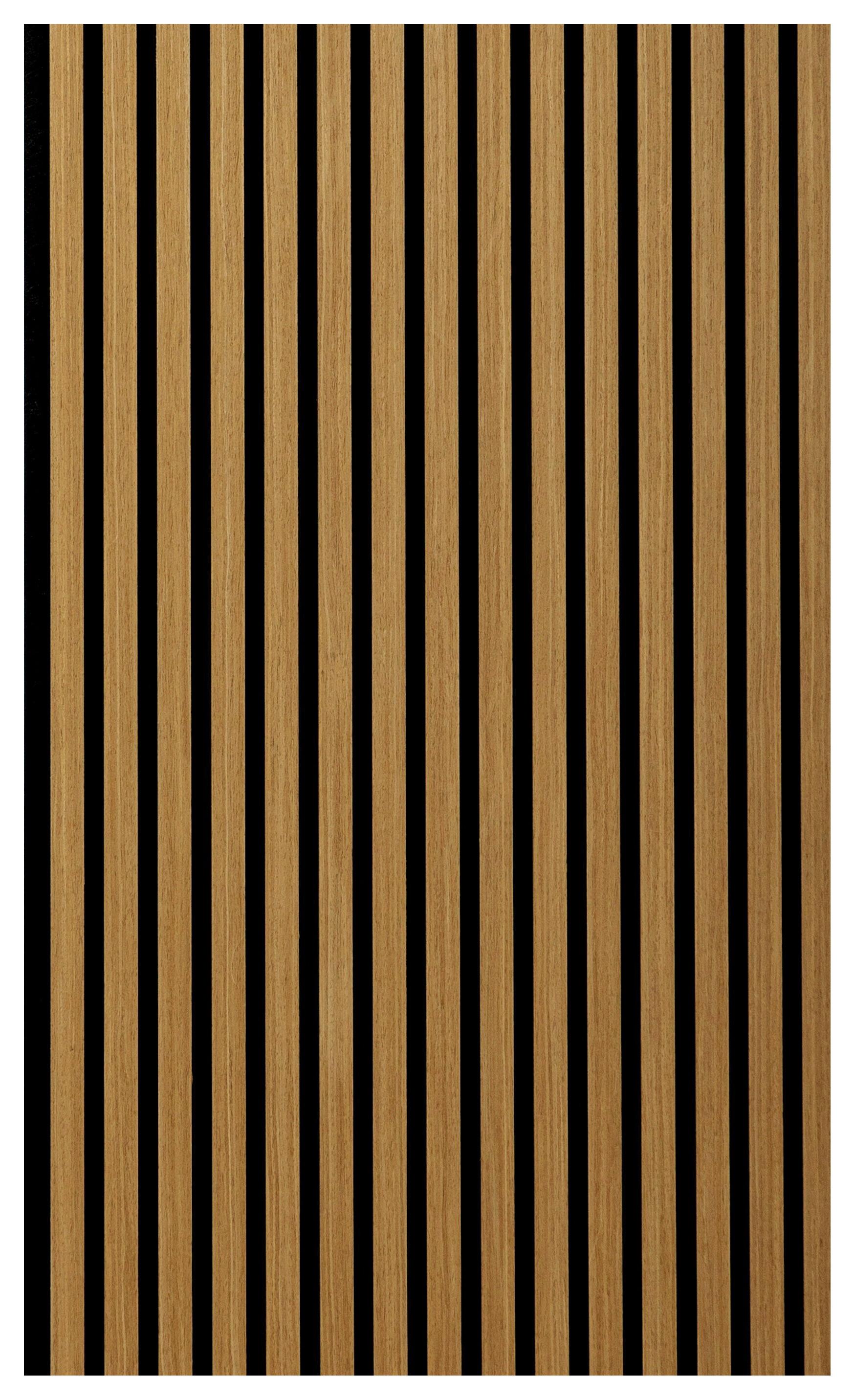 Akustikpaneel Eiche - Eichefarben, Basics, Holz/Holzwerkstoff (56/120/1.8cm) - Novel