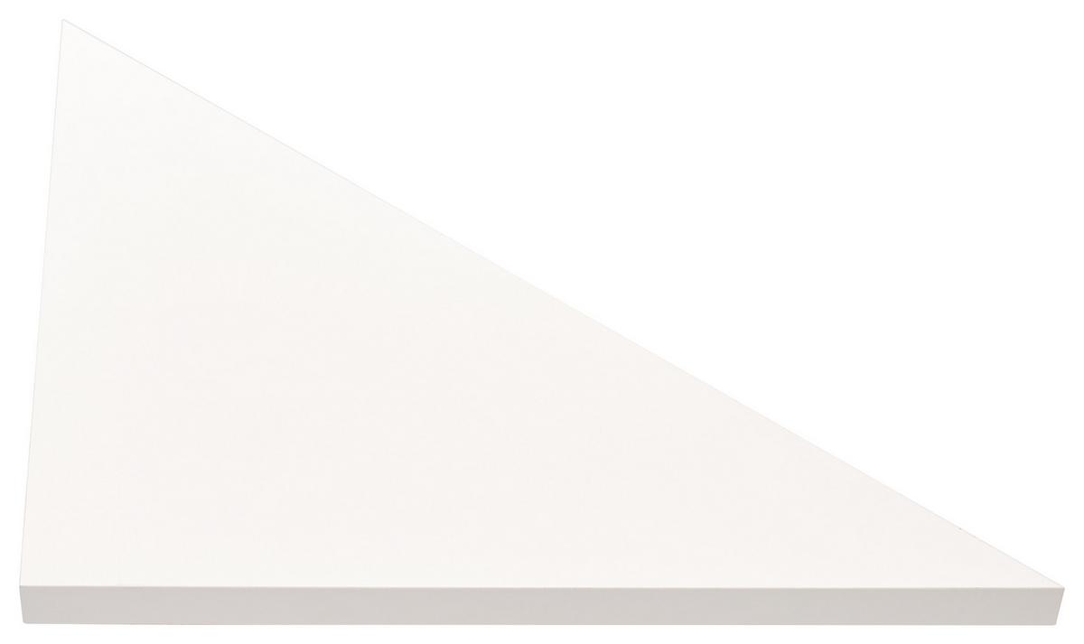 Falipolc Fehér 35/35 Skate - fehér, Modern, faalapú anyag (35/1,8/35cm)