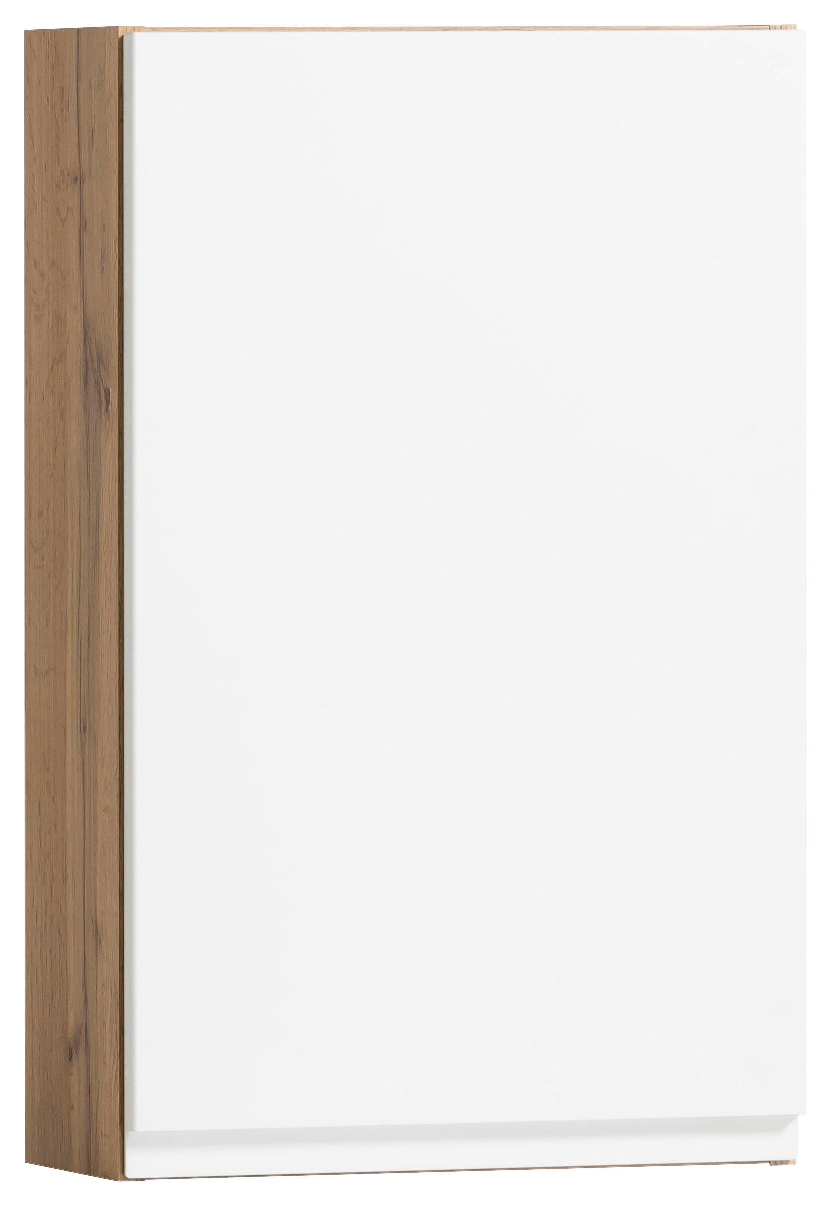 Hängeschrank Varese Weiß/Eiche - Eiche Wotan/Weiß, MODERN, Holzwerkstoff (40/64/20cm) - Held