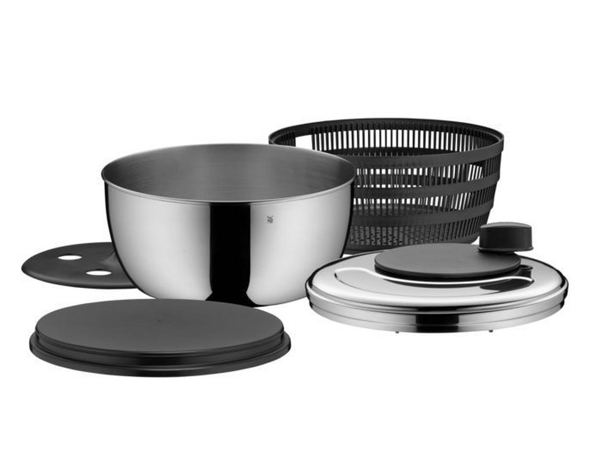 WIRÓWKA DO SAŁATY 0644726040 WMF - czarny, Basics, tworzywo sztuczne/metal (24cm) - WMF