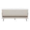 BÄDDSOFFA LANA - beige/antracit, Modern, metall/trä (199/89/95cm) - Bessagi Home