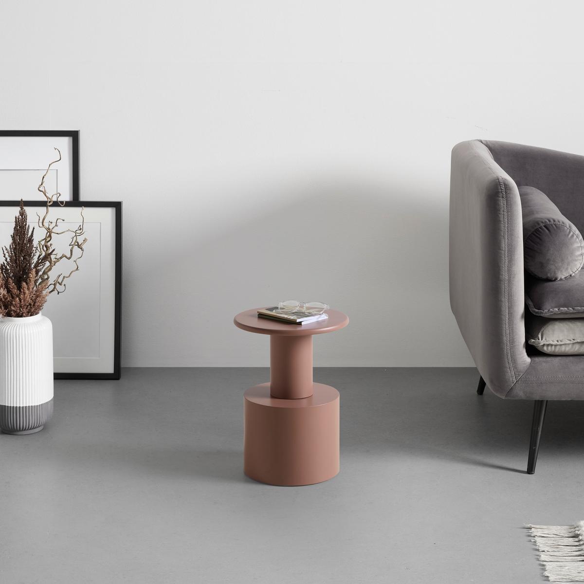 Dohányzóasztal Azura - barna, Lifestyle, műanyag/faalapú anyag (30/44/30cm) - Mömax