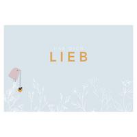 Postkarte Kupfergold Multicolor - Basics, Papier (17.5/12cm)