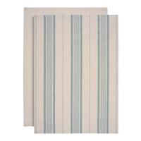 Set prosoape de vase 2/1 HENRY - verde salvie/bej, Modern, textil (50/70cm) - Modern Living