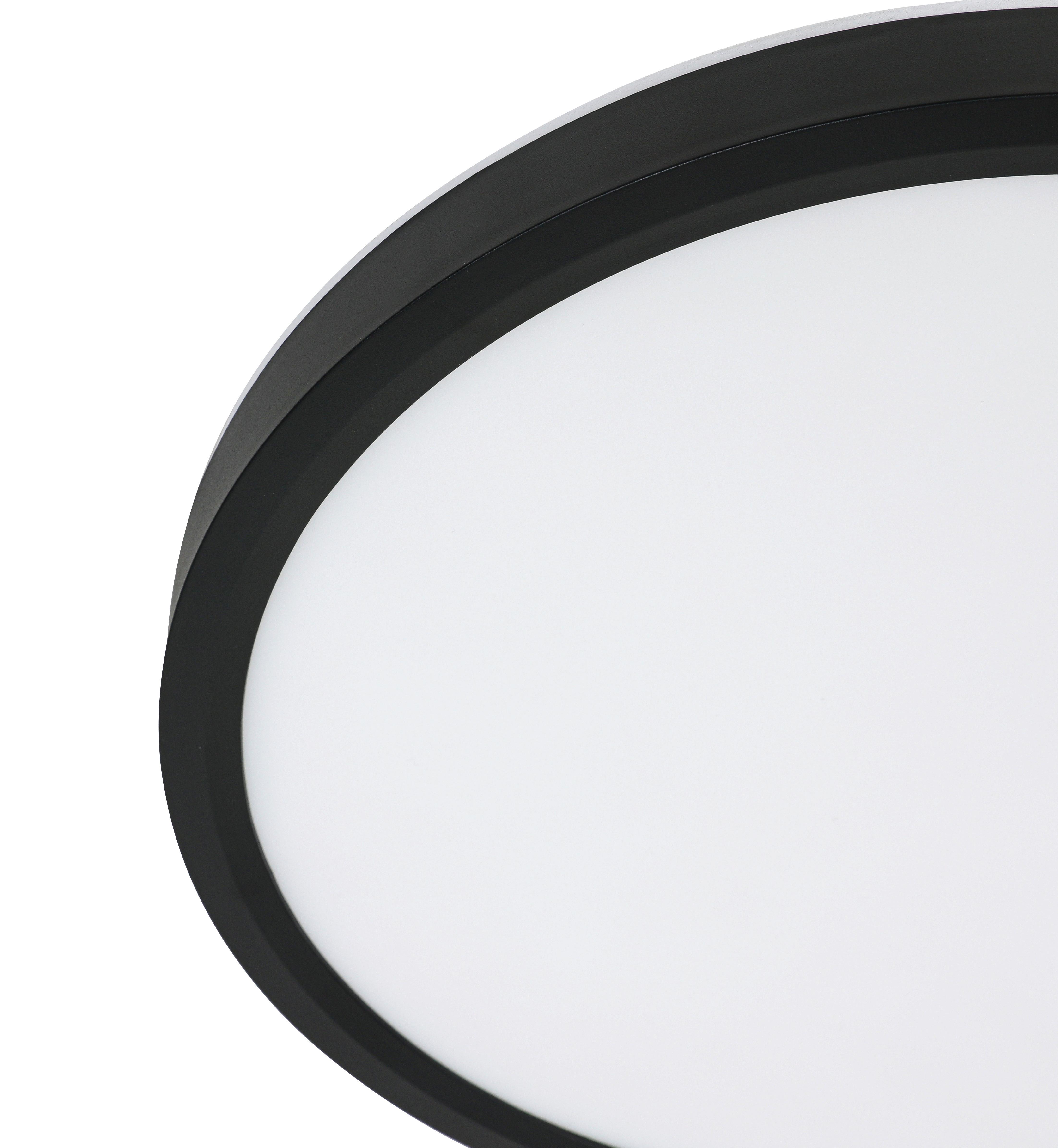 LED-TAKLAMPA TIR - vit/svart, Modern, plast (30/2,5cm) - Mömax