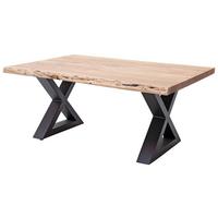 Couchtisch Cartagena Anthrazit/Ahornfarben - Anthrazit/Ahornfarben, MODERN, Holz/Metall (110/70/45cm) - Mömax