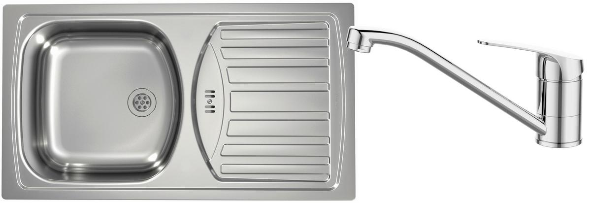 Set Sudopera I Slavine Basic 150 + Carmen - boje kroma, Konvencionalno, metal (78/43,5cm)