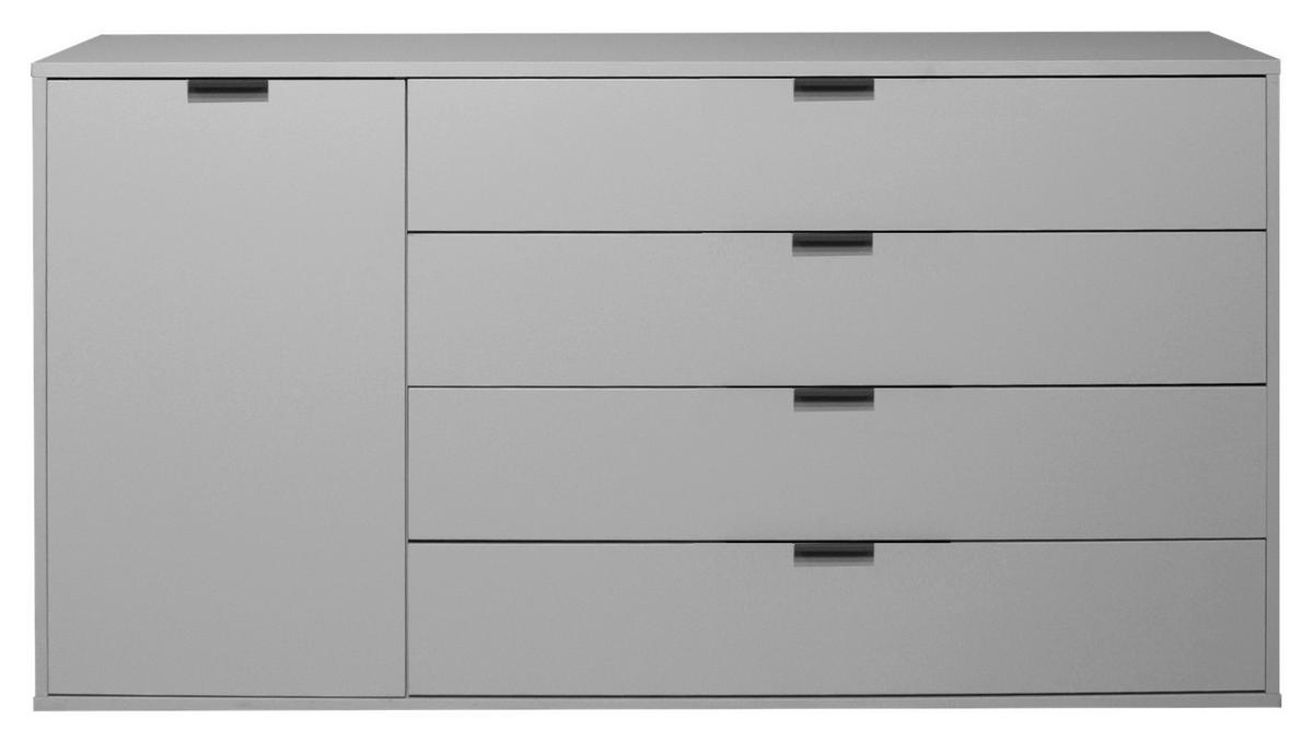 Sideboard in Grau - Grau, Modern (168/87/45cm) - Premium Living