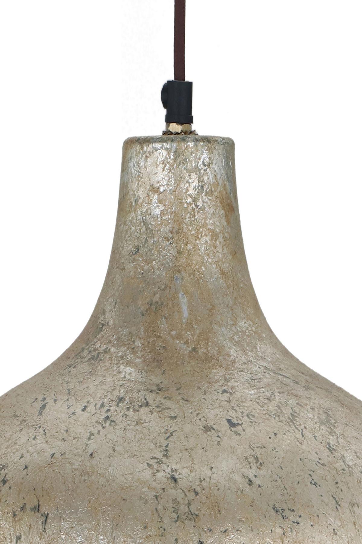 Hängeleuchte Mican 125 Hell Bronze - Bronzefarben, Basics, Metall (34/34/38cm) - Kayoom
