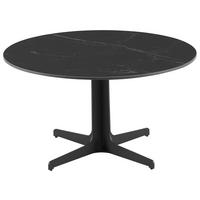 Măsuță de cafea BLACK PEARL 3 - negru, Modern, ceramică/metal (80/45/80cm) - Modern Living
