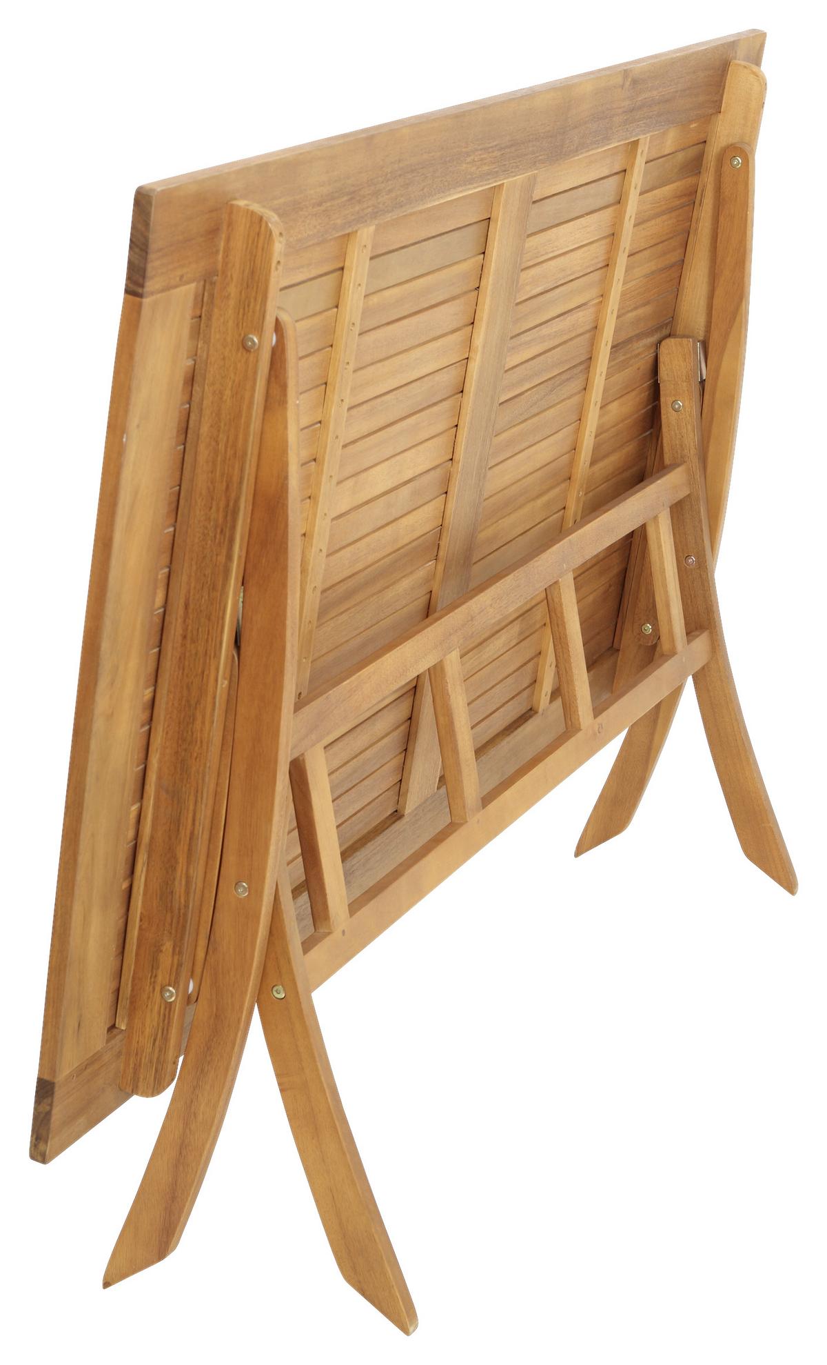 Vrtna Zložljiva Miza Rebel, 160x73x90cm, Masivno - naravne barve, Konvencionalno, les (160/73/90cm) - Gardenson