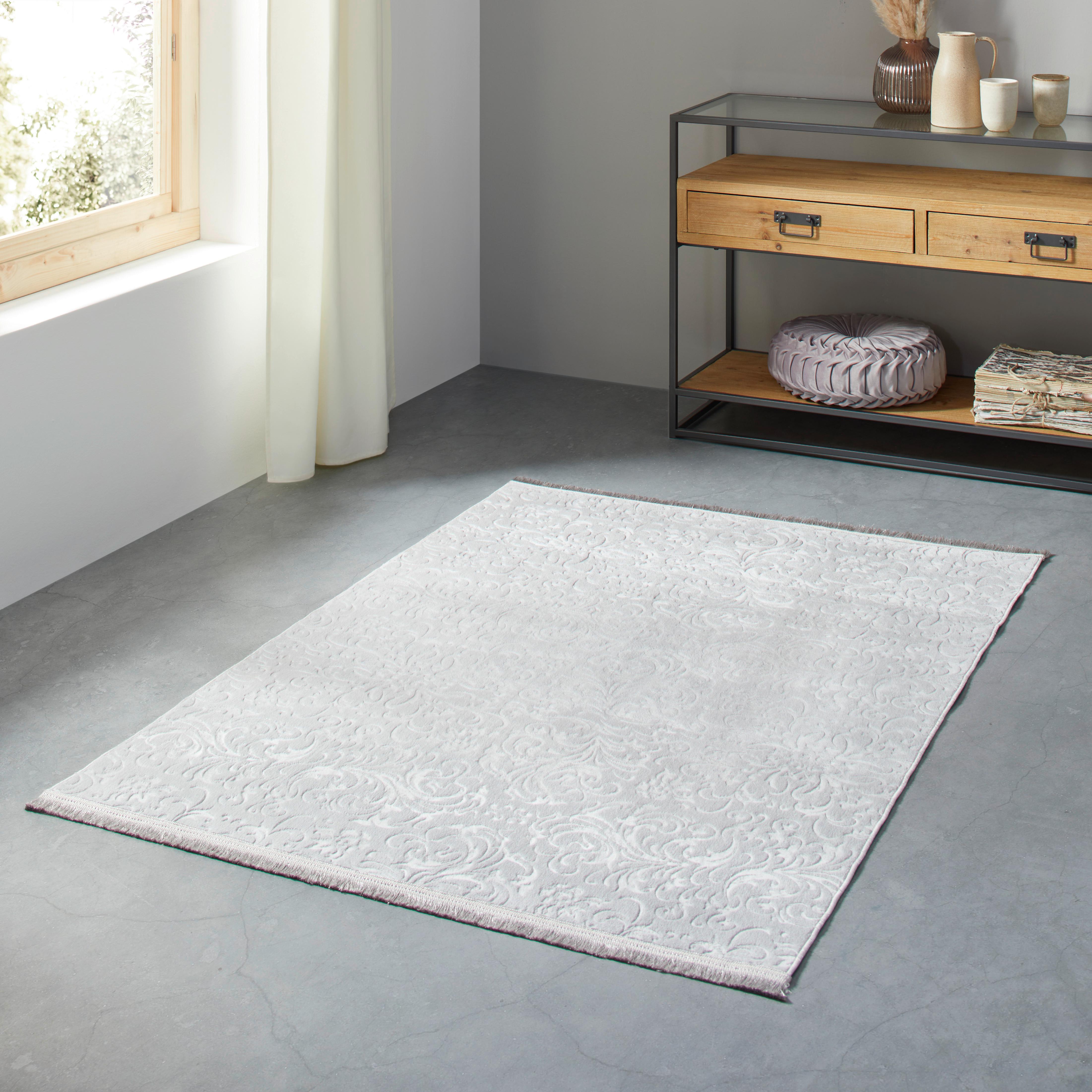 Covor țesut Daphne 3 - gri, Modern, textil (150/220cm) - Modern Living