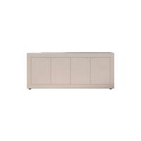 Široka Komoda Basic, Kašmir - kašmir/črna, Design, kovina/umetna masa (207/86/43cm) - MID.YOU
