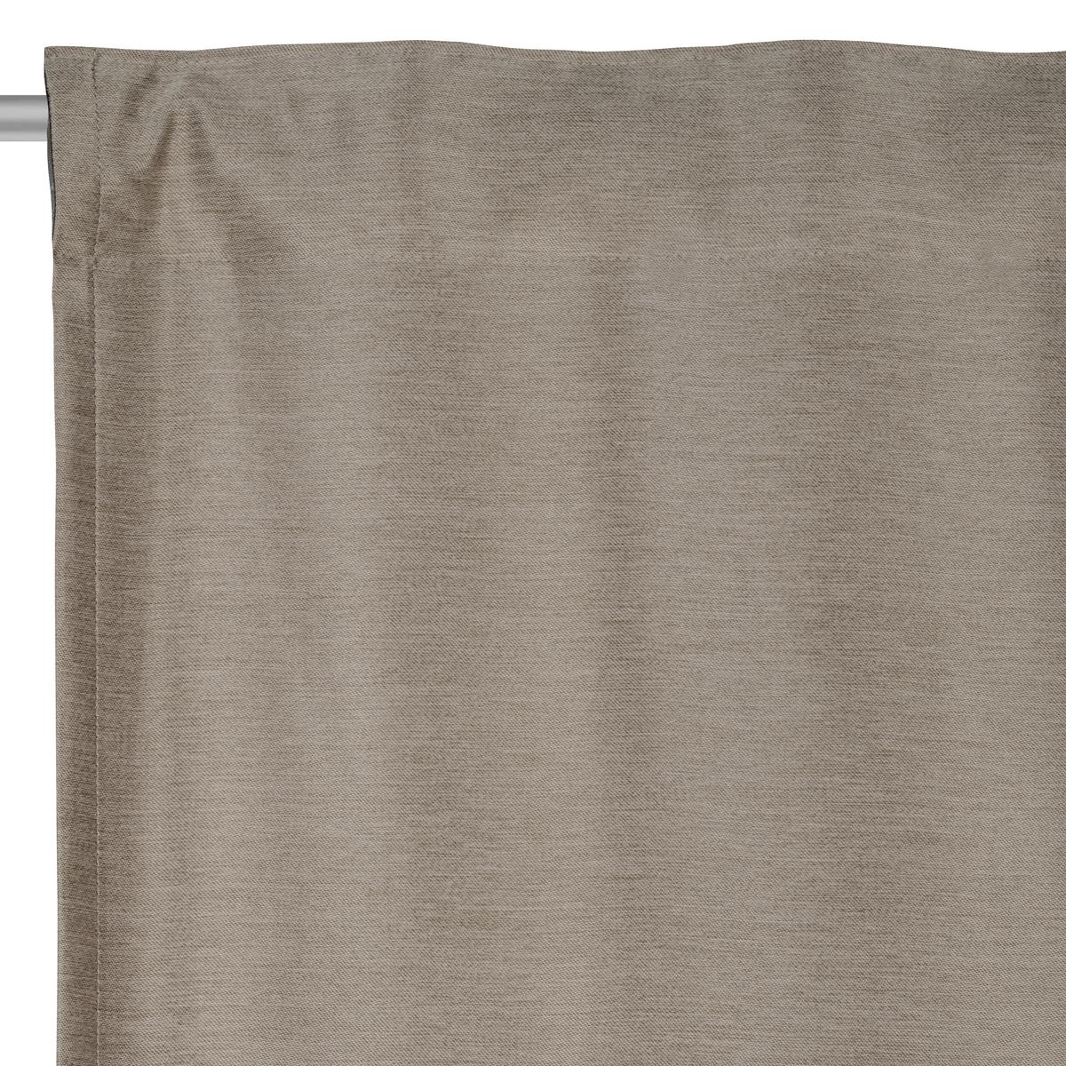 ZASŁONA GOTOWA ROVITA - szary, Design, tkanina (140/260cm) - Dieter Knoll