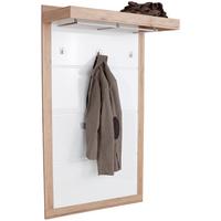 Garderobni Panel Malta - bijela/boje hrasta, Moderno, drvni materijal (94,9/147,7/34cm) - Modern Living