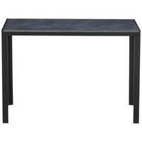 Esstisch Sandro Grau ca. 110x76x70cm - Schwarz/Grau, Modern, Holzwerkstoff/Metall (110/76/70cm) - Based