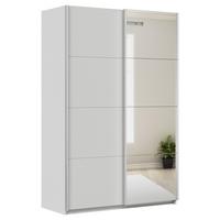 DULAP USI CULISANTE FELDKIRCH - argintiu/gri deschis, Modern, material pe bază de lemn (136/210/62cm)