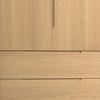 GARDEROB MARLO - ekfärgad, Modern, trämaterial/trä (100/223/60cm) - Bessagi Home