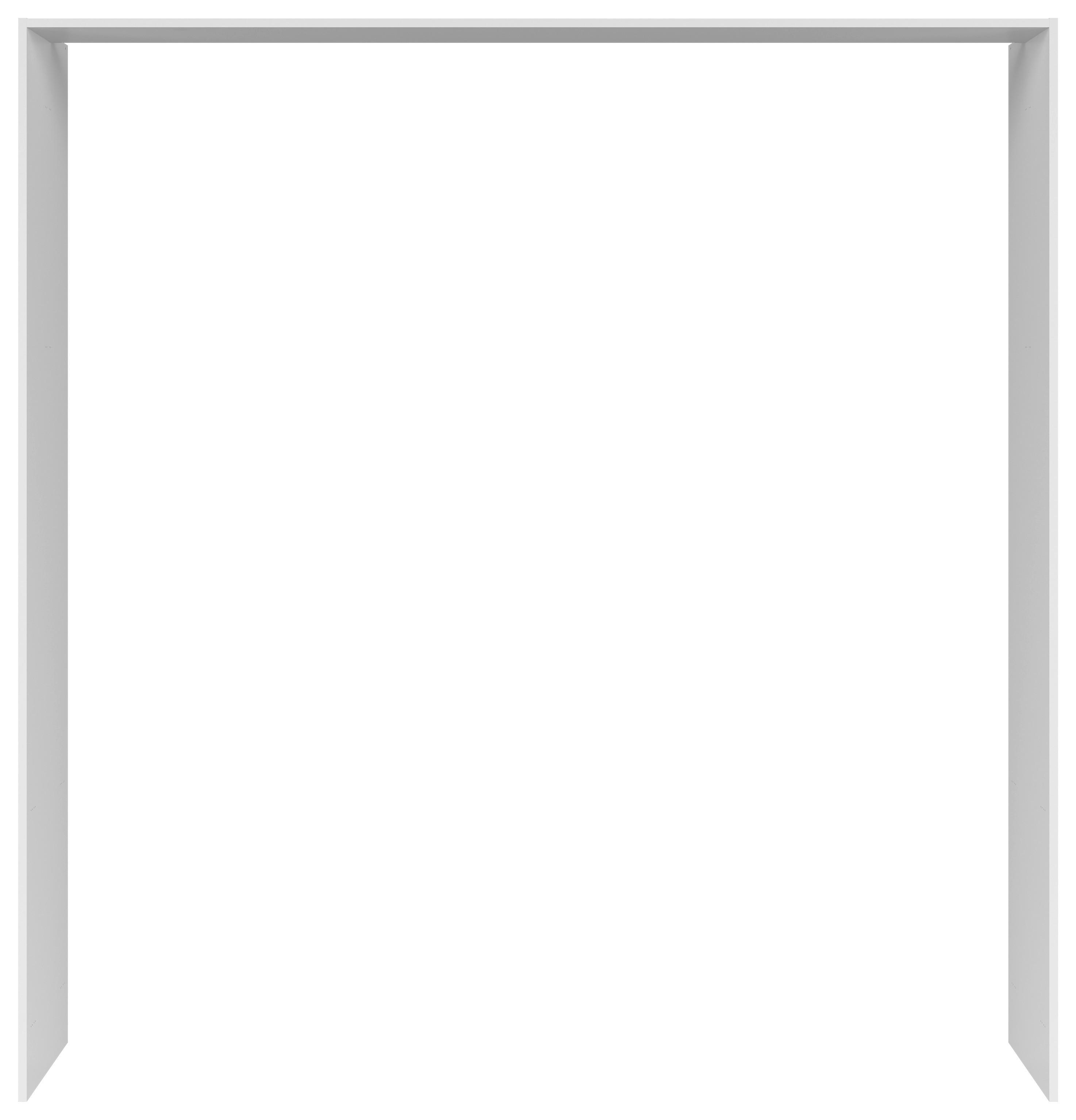 Passepartoutrahmen Paspt Weiss - Weiß, Basics, Holzwerkstoff (213,7/222,7/58,5cm) - Visiona