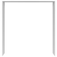 Passepartoutrahmen Paspt Weiss - Weiß, Basics, Holzwerkstoff (213,7/222,7/58,5cm) - Visiona