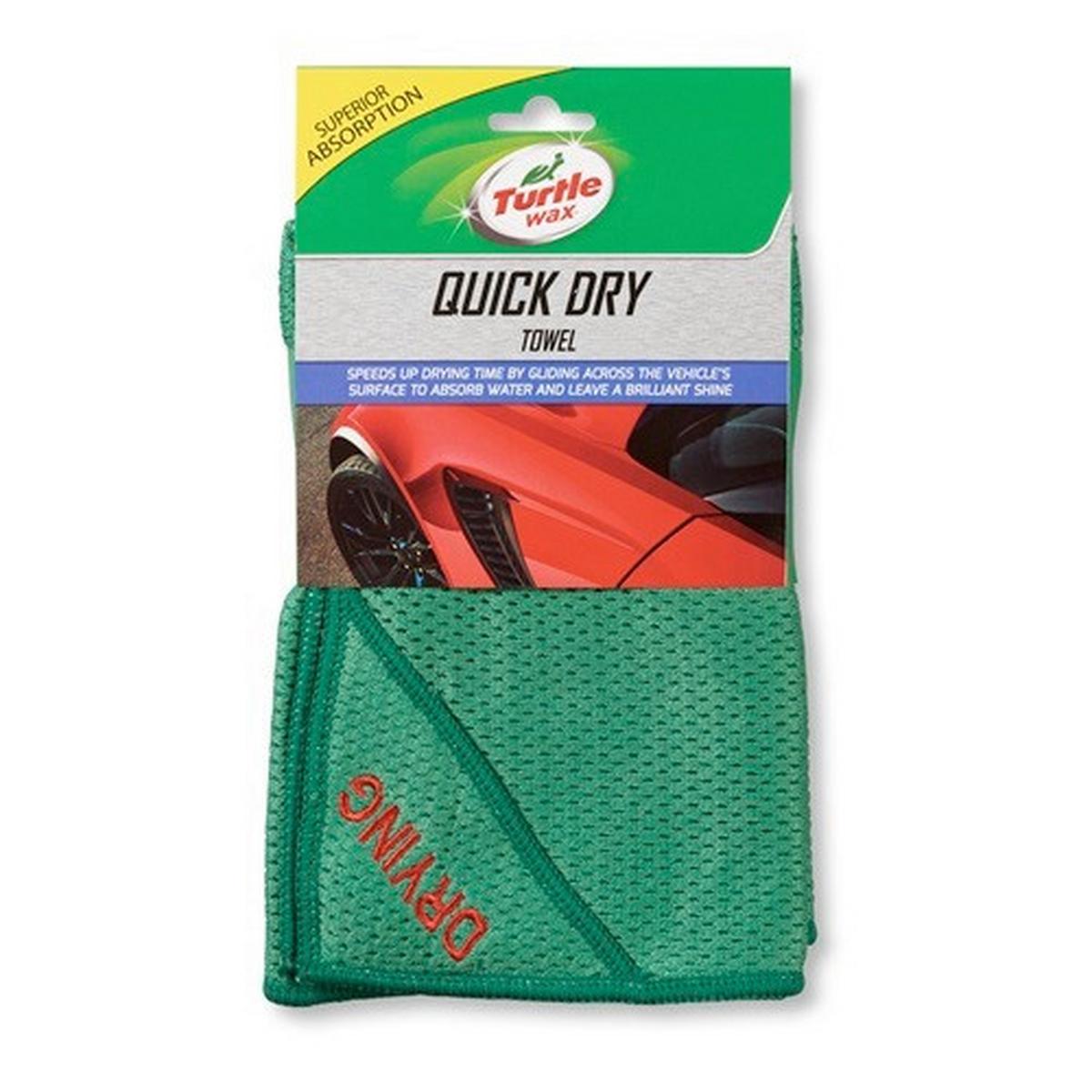 Autótörlő Kendő Turtle Wax Quick & Dry - textil (15/20/2.5cm)