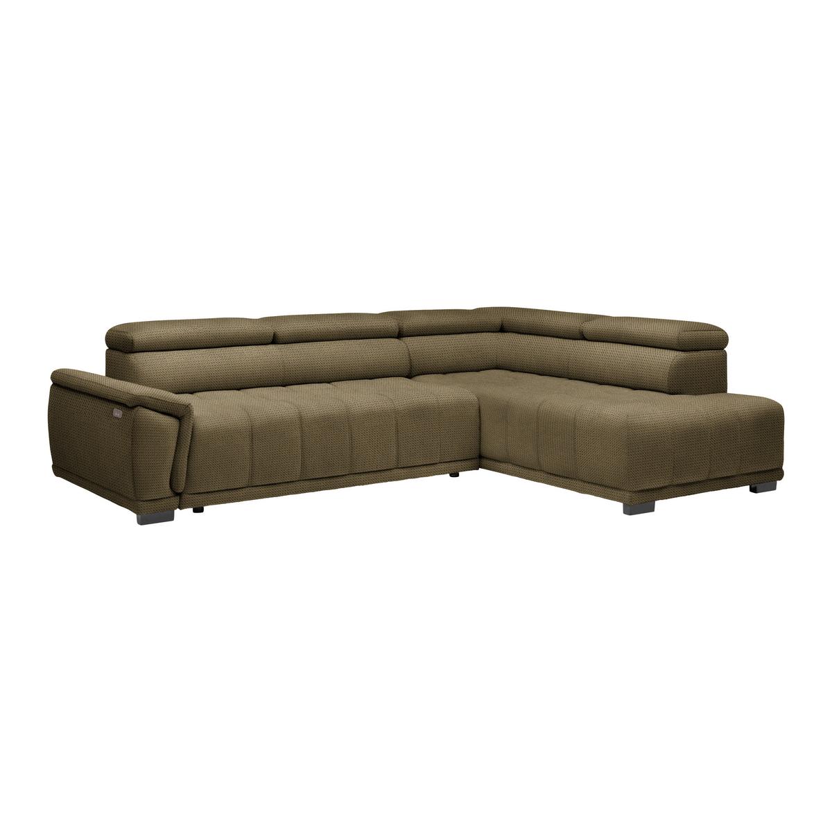 Kutna Garnitura Gremio - crna/taupe, Moderno, tekstil/plastika (283/206cm) - Modern Living