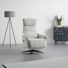RELAXFÅTÖLJ MAXIMUS - grå/svart, Modern, metall/trä (75/110/86cm) - Premium Living