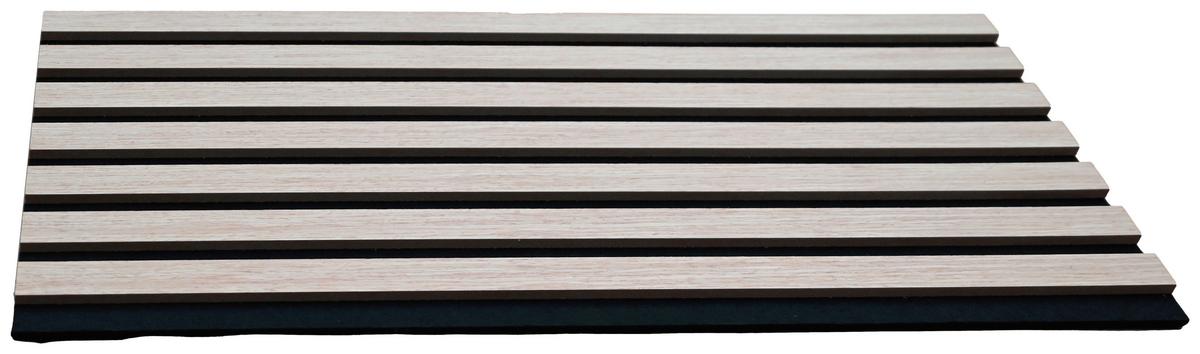 Akustikpaneel Ashley Eiche Bianco matt - Eiche Bianco, MODERN, Holz/Holzwerkstoff (60,5/28/1,2cm) - Based