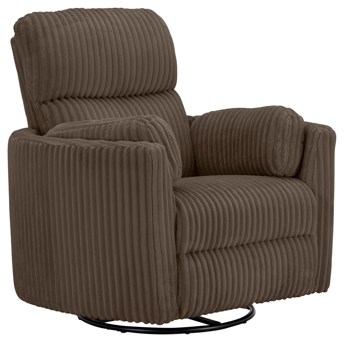 Fotelj Palermo, Barva Kapučina - črna/barve kapučina, Design, kovina/tekstil (100.5/96/103.5cm) - Livetastic