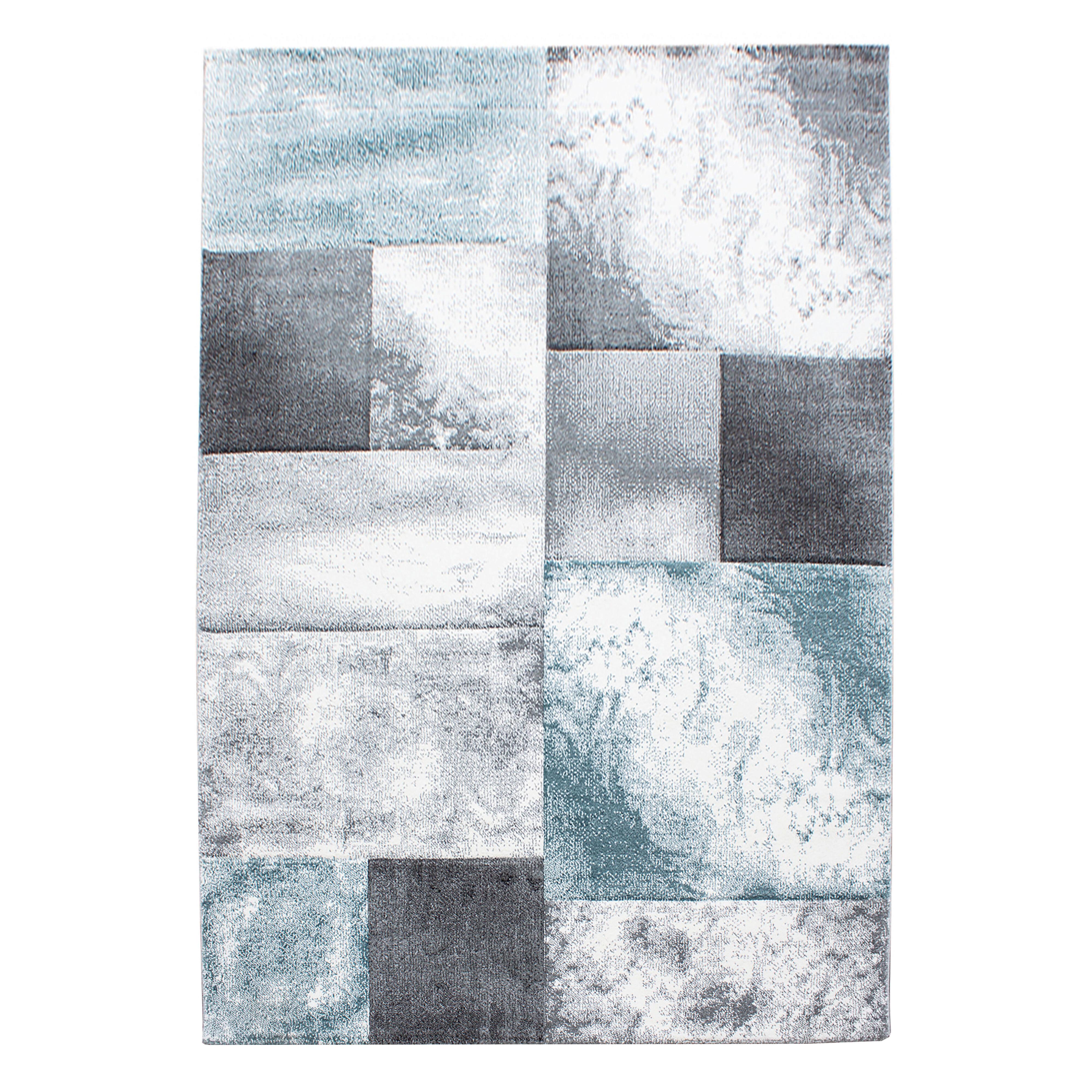 Ravno Tkana Preproga Hawaii, Modra, 240x340cm - modra, Design, tekstil (240/340cm) - Novel