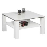 STOLIK KAWOWY ROMY MINI - biały, Design, materiał drewnopochodny (75/75/41cm) - MID.YOU