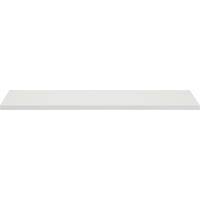 Poliță de perete Bigg - alb, lemn (80/1,6/25cm) - Modern Living