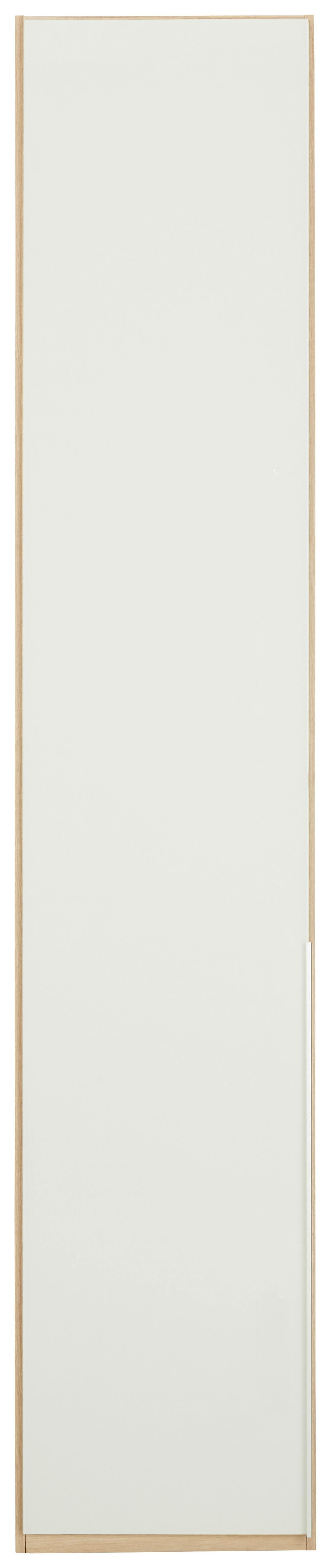 Drehtürenschrank in Weiss/Eichefarben - Weiss/Eichefarben, Konventionell, Holzwerkstoff/Metall (46/236/40cm) - Premium Living