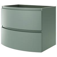 Bază pentru lavoar Armonia - verde salvie/alb, Modern, materiale naturale/material pe bază de lemn (70/56/49cm)