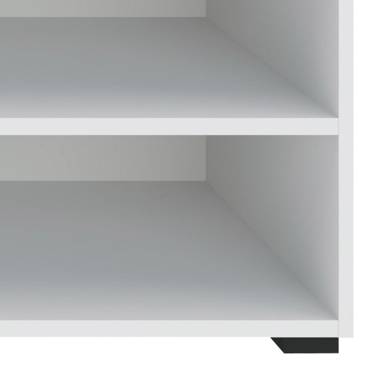 Etajeră UNIT-ELEMENTS MINI - alb, Modern, material pe bază de lemn (91,2/44,8/40cm) - Ondega
