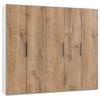 Ormar S Klasičnim Vratima Level 36 A - bijela/boje hrasta, Moderno, drvni materijal (250/216/58cm) - Modern Living