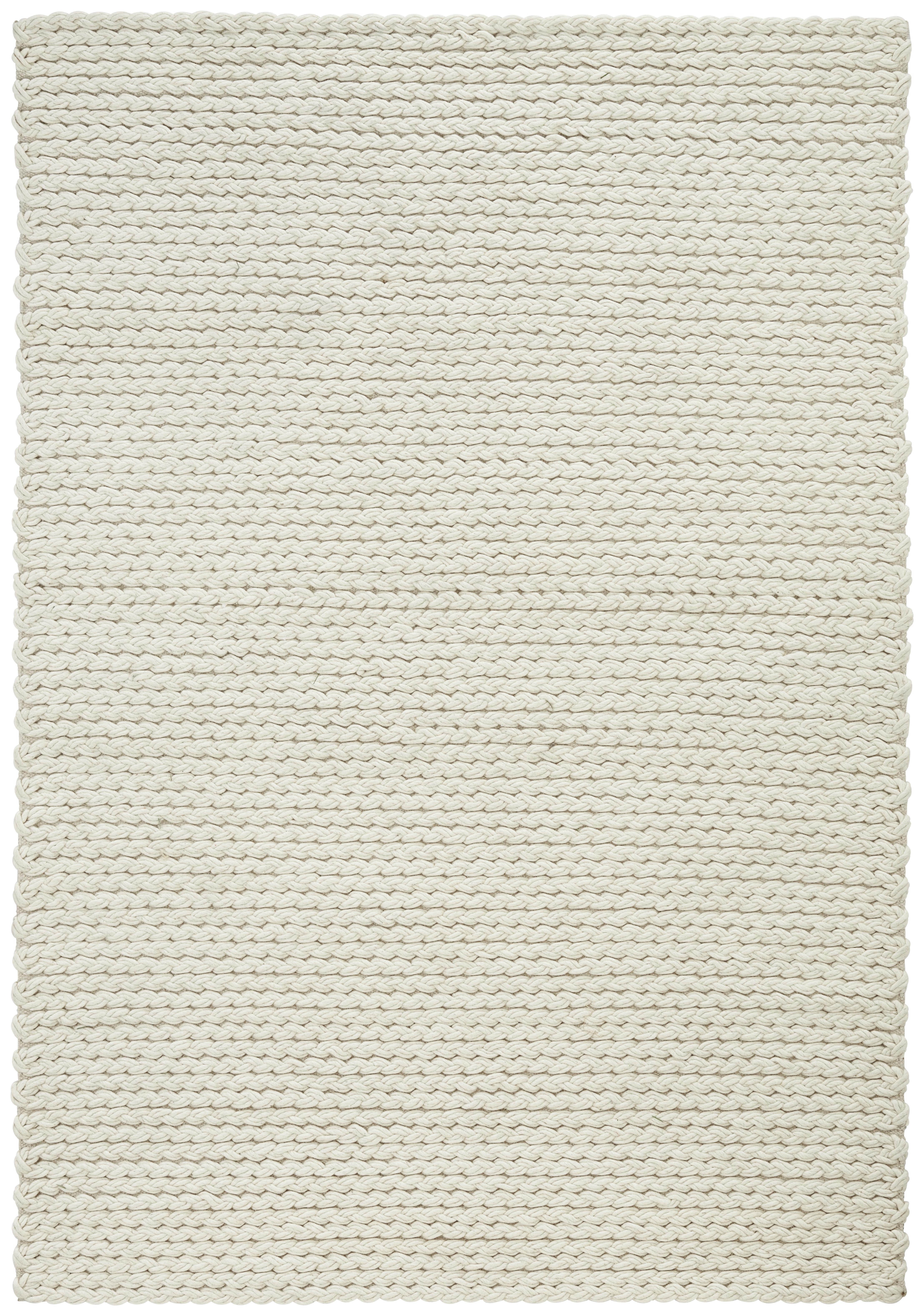 Handwebteppich in Naturfarben ca.160x230cm 'Kordula' - Naturfarben, MODERN, Textil (160/230cm) - Bessagi Home
