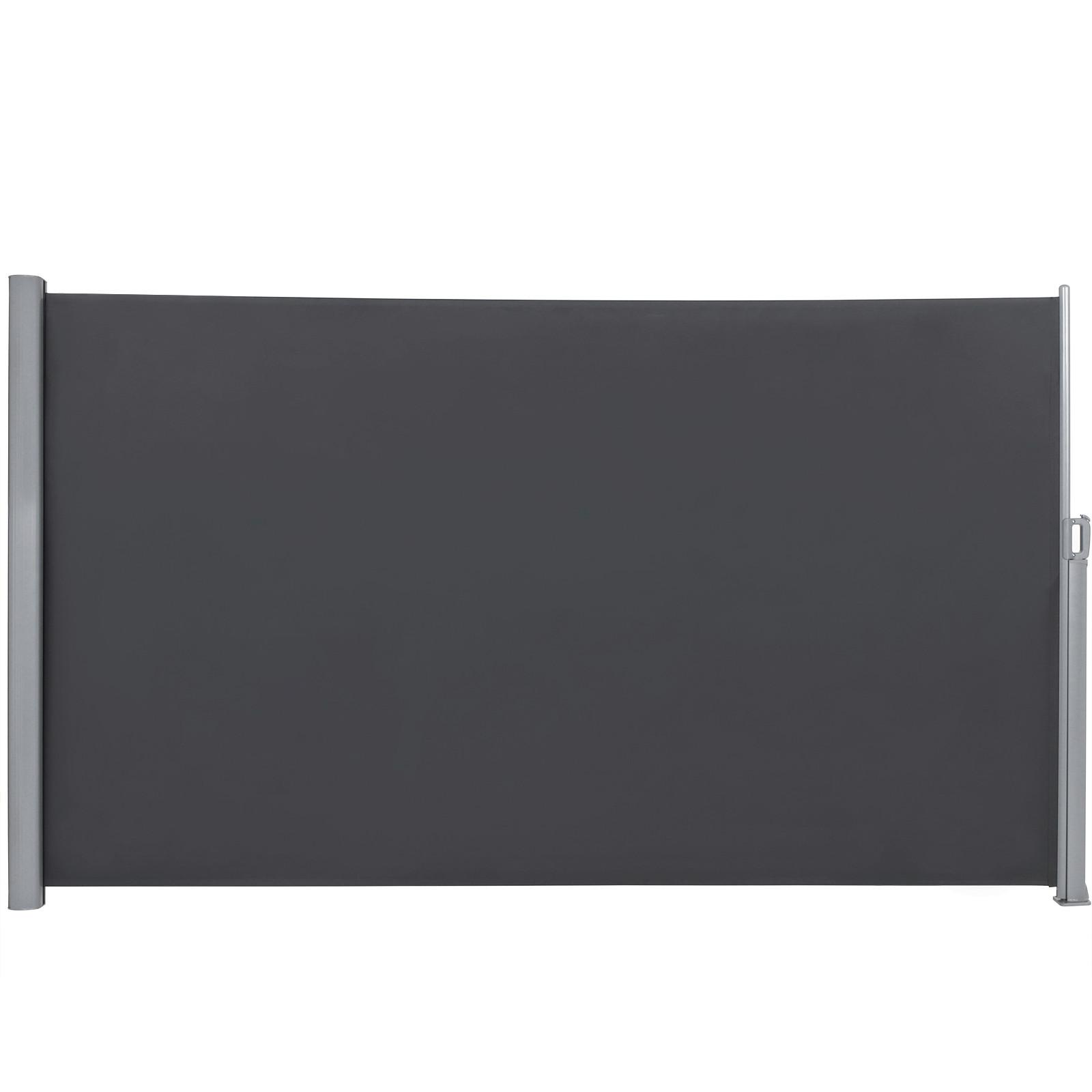 Markise Grau ca. 400x160 cm - Grau, Basics, Textil/Metall (400/160cm) - Modante
