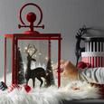 Laterne Light I in Rot - Rot, Metall (26/15/48cm) Laterne Light I in Rot - Rot, Metall (26/15/48cm)