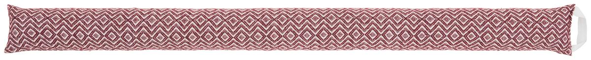 Zugluftstopper Dobby in diversen Farben - Taupe/Blau, Textil (10/90cm) - Premium Living