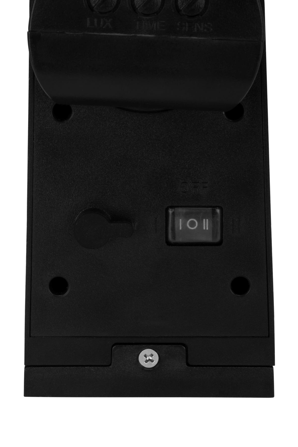 LAMPA ZEWNĘTRZNA LED TUCSON - czarny/opal, Basics, tworzywo sztuczne (25/27,5/20,8cm) - Ambia Garden