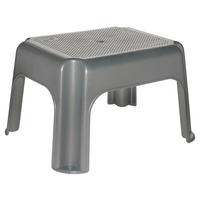 Klupica Steps - siva, plastika (36,5/30/24cm) - Modern Living