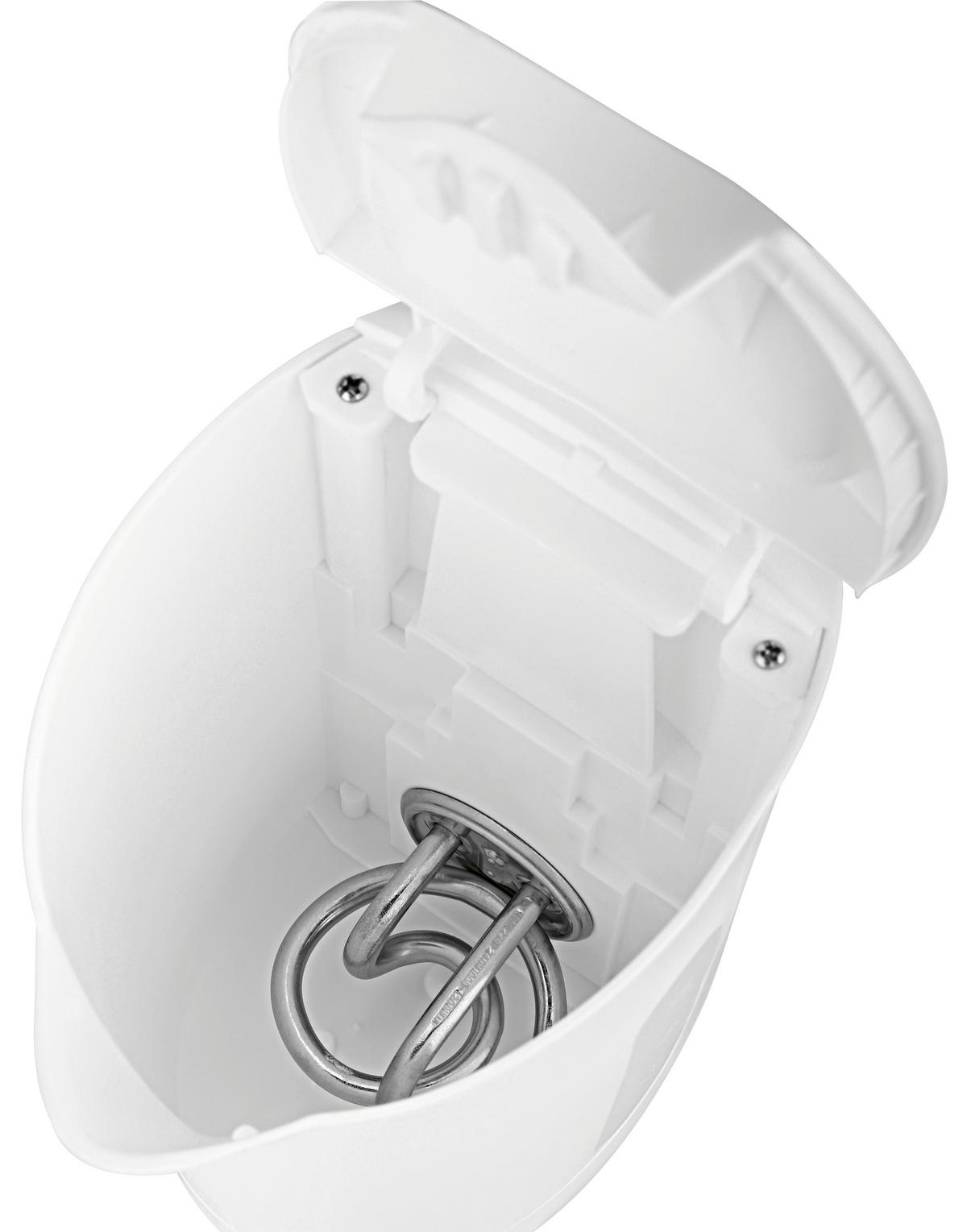 Wasserkocher Gourmetmaxx Weiß max. 1000-1200 Watt - Weiß, Basics, Kunststoff (11,3/22,1/19,3cm)