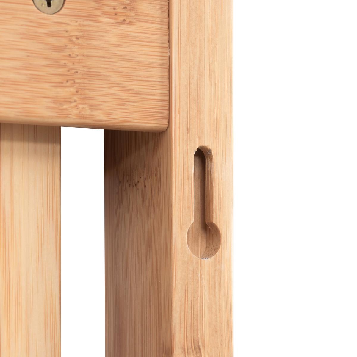 Wandgarderobe Bonnie Naturfarben - Naturfarben, Modern, Holz (14/80/3,5cm) - Mömax