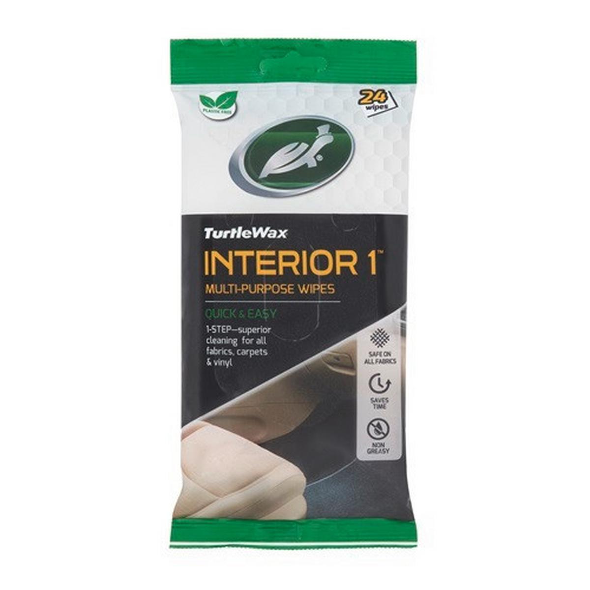Tisztító Kendő Turtle Wax Interior 24db - Basics, műanyag (0.165kg)