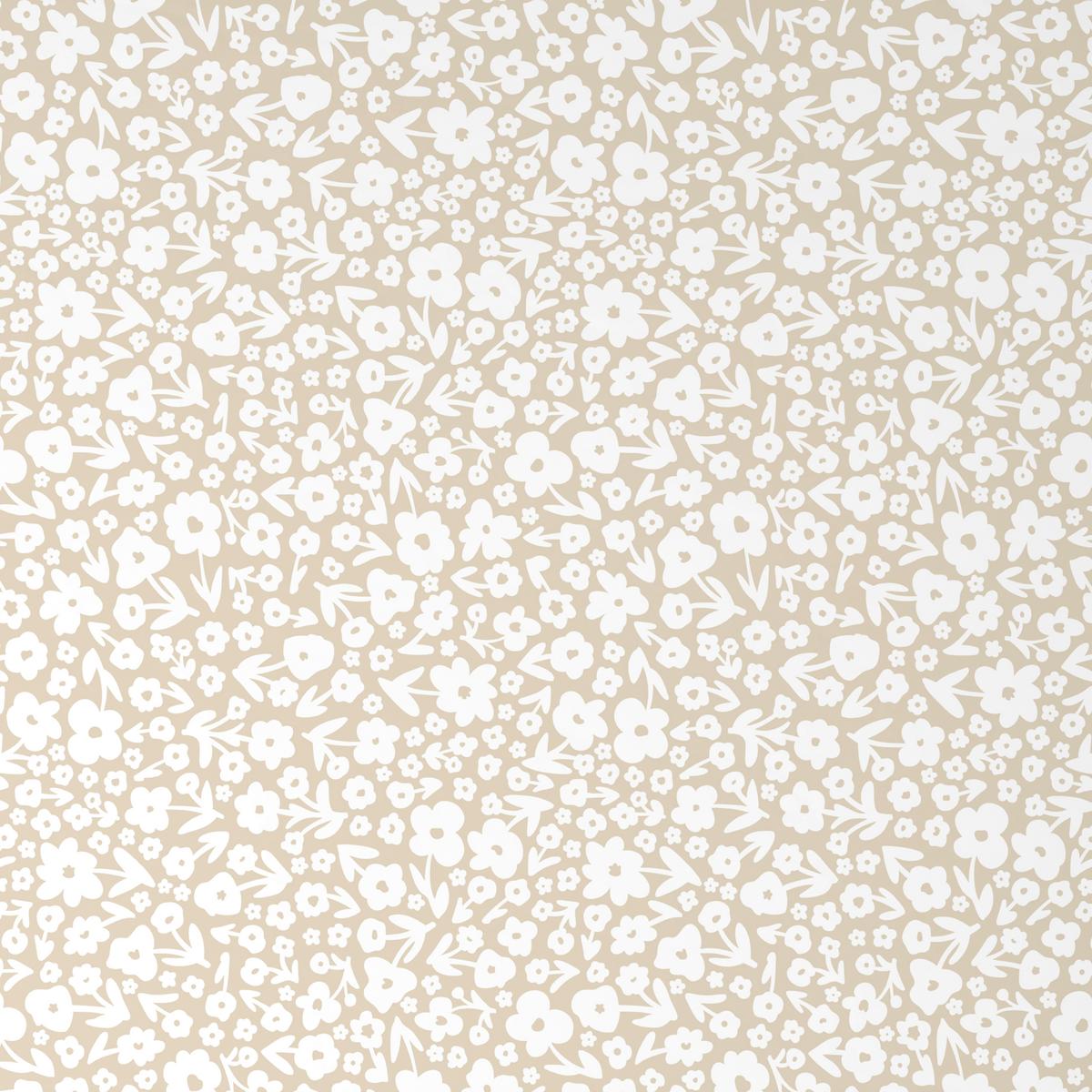 Bettwäsche Millefleur Beige ca. 135x200cm - Beige, MODERN, Textil (135/200cm) - Mömax