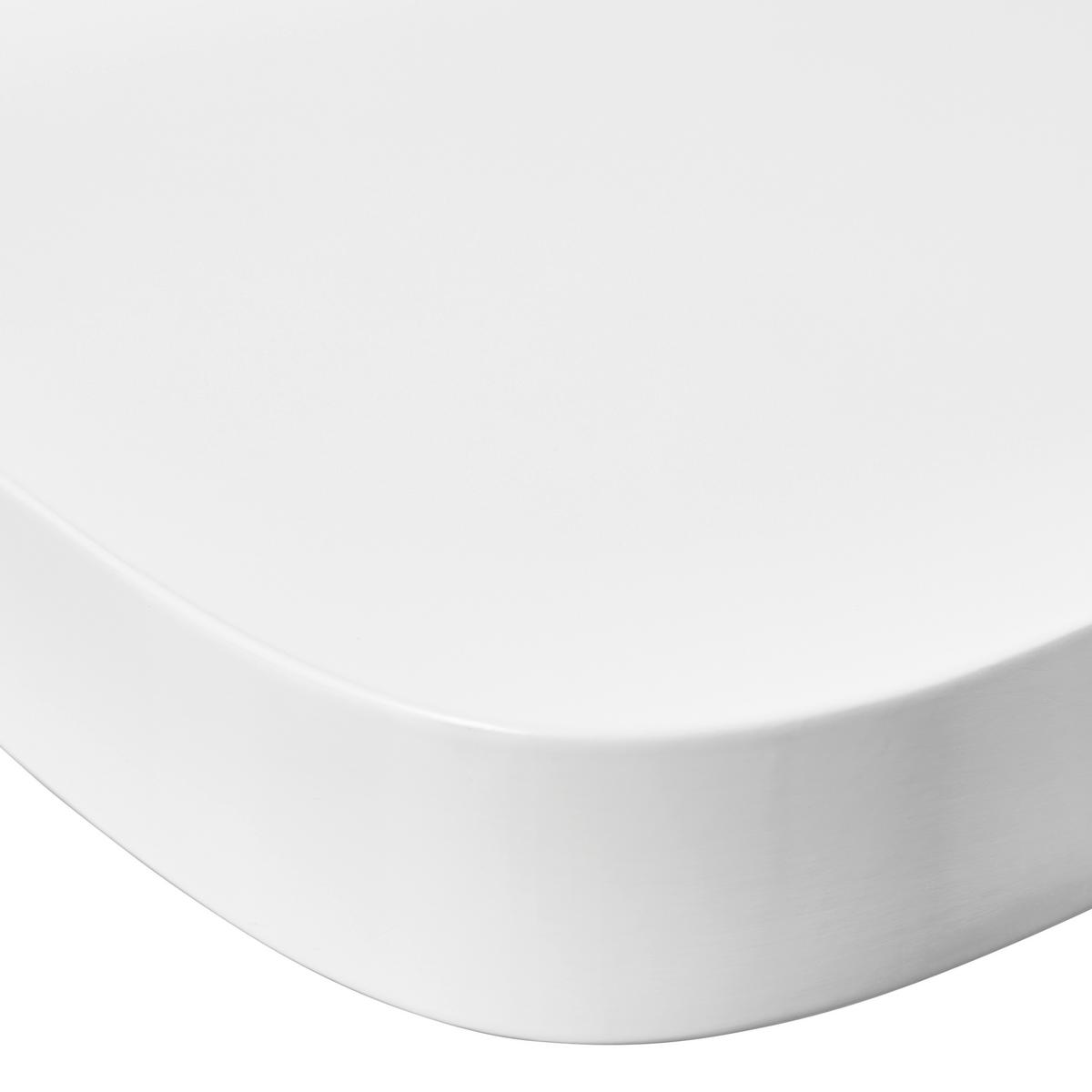 PÓŁKA ŚCIENNA RON - biały, Basics, materiał drewnopochodny (120/2,5/20cm) - Xora